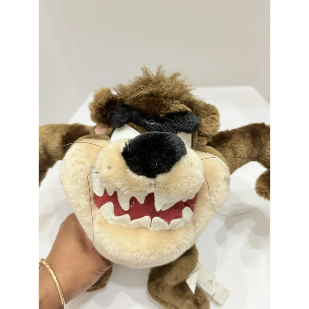 Vintage 1998 Looney Tunes Tasmanian‎ Devil Warner Bros Stuff Animal Plush 8 in